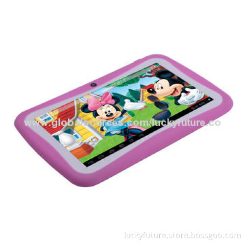 7" RK3026 Android 4.2 Dual Core Children's Tablet PC with 800*480P, 512MB RAM/4GB ROM/Wi-Fi/3,000mAh